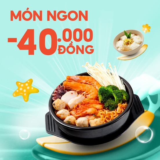 Món Ngon Ấm Bụng Giảm Tới 40.000Đ