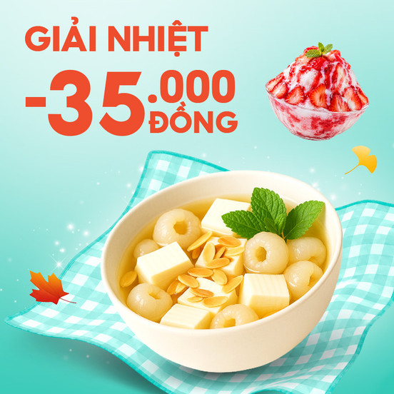 Giải Nhiệt Mùa Hè Giảm Tới 35.000Đ