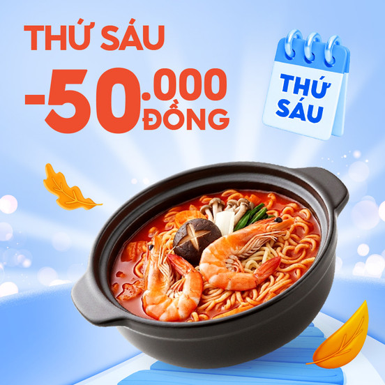 Ăn Ngon Thả Ga Giảm 50.000Đ