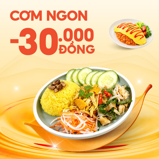 Cơm Ngon Đủ Món Giảm 30.000Đ