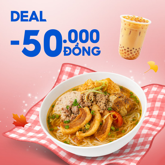 Quán Mới Deal Hời Giảm 50.000Đ