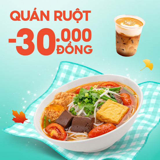 Quán Ruột Dân Sành Ăn - Giảm 30.000Đ