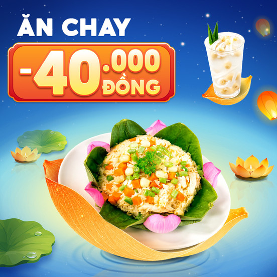 Ăn Chay Thanh Tịnh Giảm 40.000Đ
