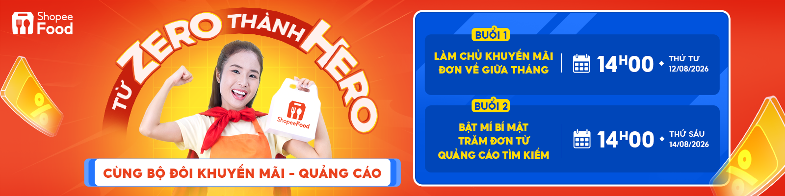 [ĐÀO TẠO TRỰC TUYẾN] TỪ ZERO THÀNH HERO CÙNG BỘ ĐÔI KHUYẾN MÃI - QUẢNG CÁO