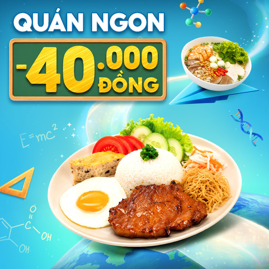 Quán Ngon Sài Gòn Giảm 40.000Đ	