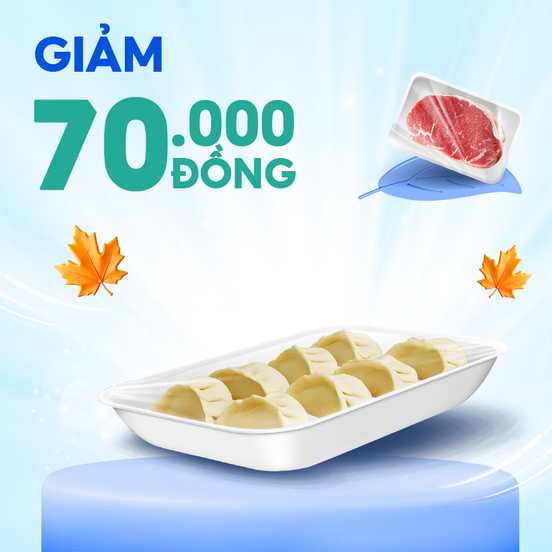 Đồ Đông Lạnh & Kem Giảm 70.000Đ