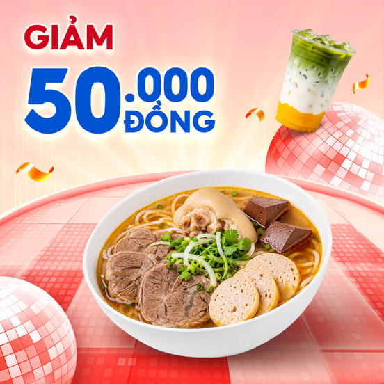 Quán Mới Deal Hời Giảm 50.000Đ