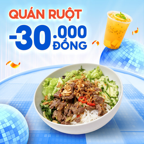 Quán Ruột Dân Sành Ăn - Giảm 30.000Đ
