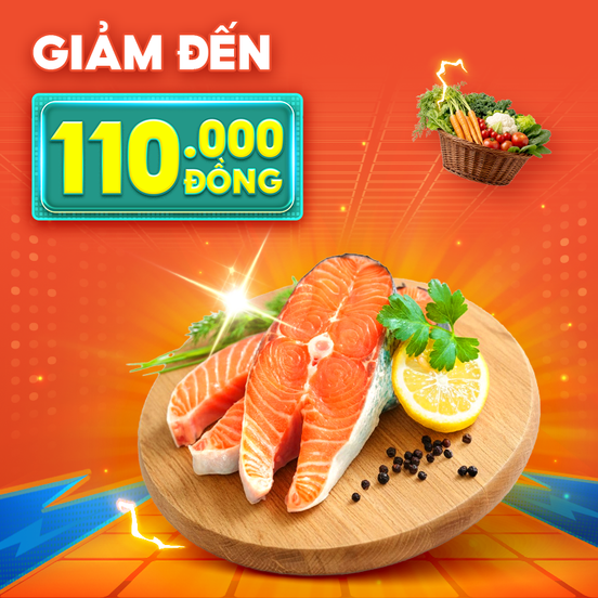 Chợ Tươi Sale Đậm Giảm đến 110.000Đ