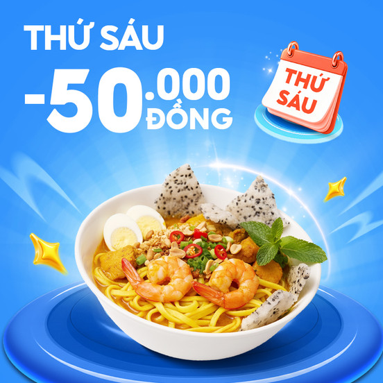 Ăn Ngon Thả Ga Giảm 50.000Đ