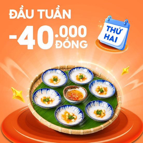Khởi Động Tuần Mới Giảm 40.000Đ