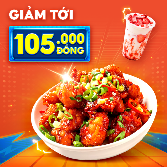 Lên Đơn Nhóm,Giảm Tới 105.000Đ