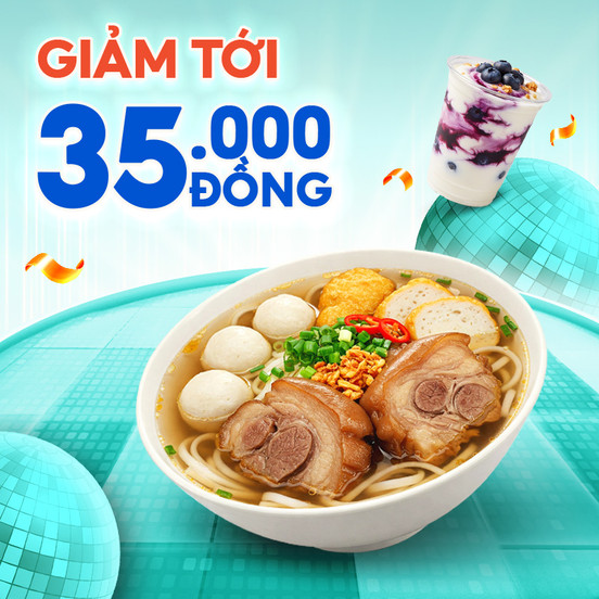 Quán Ngon Gần Nhà, Giảm Tới 35.000Đ
