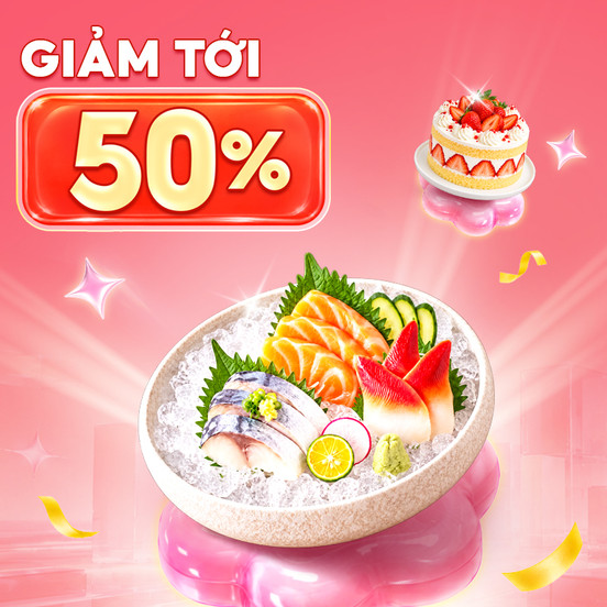 Vạn Deal Yêu Thương, Giảm Tới 50%