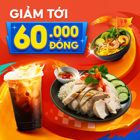 Siêu Deal Khai Tiệc, Giảm Tới 60.000Đ