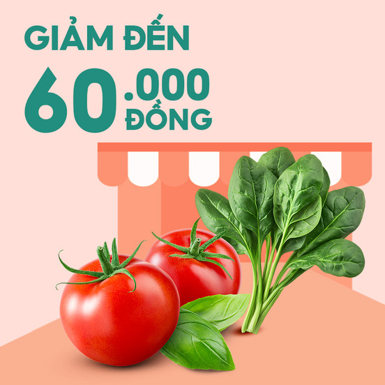Rau Củ Quả Tươi Giảm Đến 60.000Đ