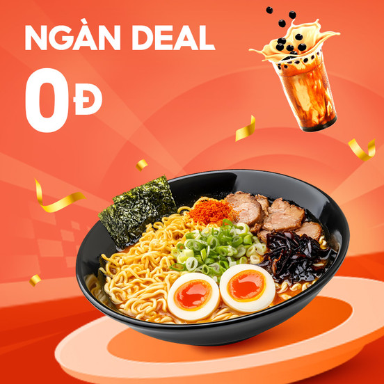 Quán Mới Lên Sàn, Ngàn Deal 0Đ