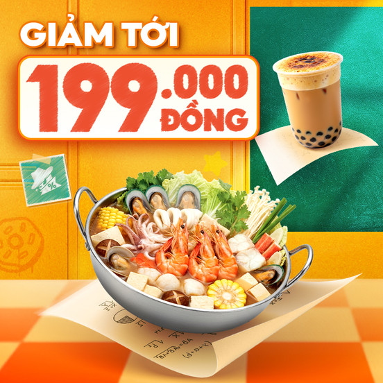 Tiệc Liên Hoan Lớp, Giảm tới 199.000Đ