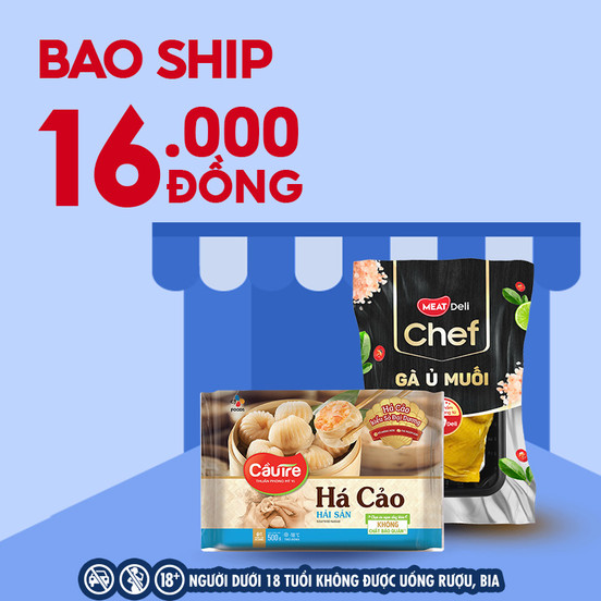 Quán Mới Lên Sàn Bao Ship 16.000Đ