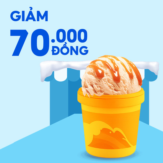 Đồ Đông Lạnh & Kem Giảm 70.000Đ