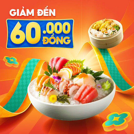 Khai Tiệc Rộn Ràng Giảm Đến 60.000Đ