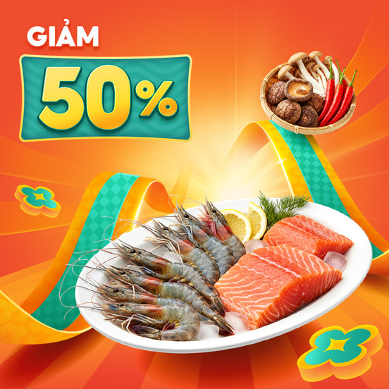 Chợ Tươi Năm Mới Giảm 50%
