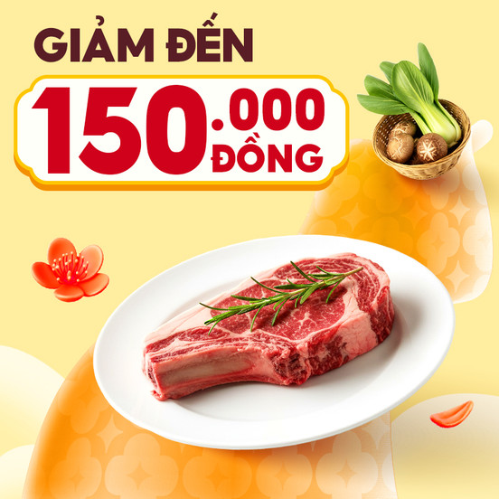 Tươi Ngon Mỗi Ngày Giảm Đến 150.000Đ