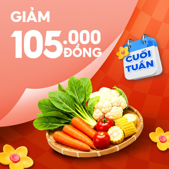 Chợ Sale Cuối Tuần Giảm Đến 105.000Đ