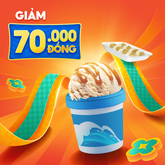 Đồ Đông Lạnh & Kem Giảm 70.000Đ