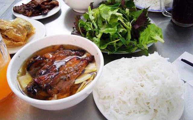 Bún Chả Cực Ngon - Nem Tôm Ăn Là Nhớ