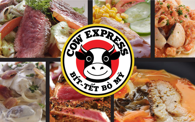 BeefSteak - Mì Ý - Salad Cow Express - Sư Vạn Hạnh