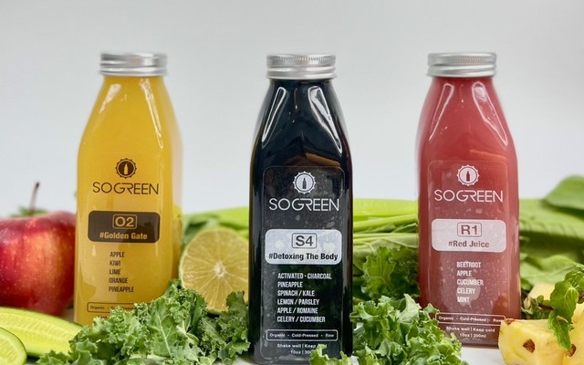 SOGREEN Cold Pressed Juice - Hàng Đào