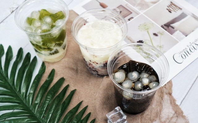 Thảo Béo - Sữa Chua, Trân Châu Dừa & Thạch Đen