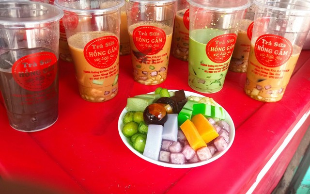 Trà Sữa Hồng Gấm