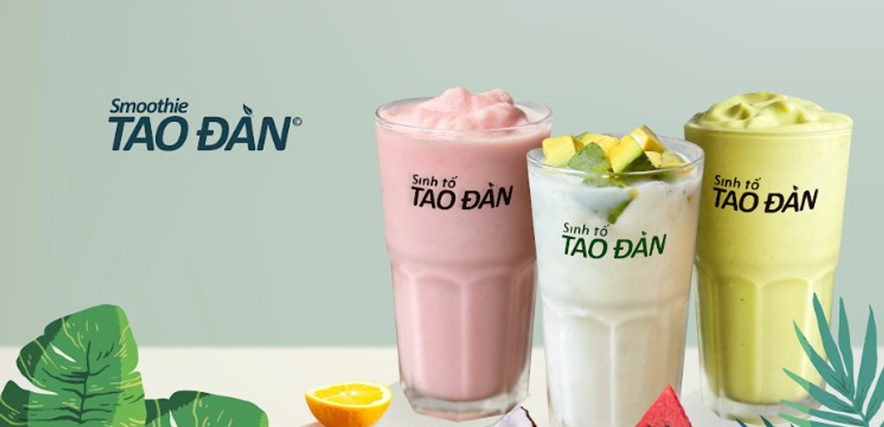 SINH TỐ MÁT LẠNH TẠI QUÁN TAO ĐÀN TRÊN ĐƯỜNG TRƯƠNG ĐỊNH