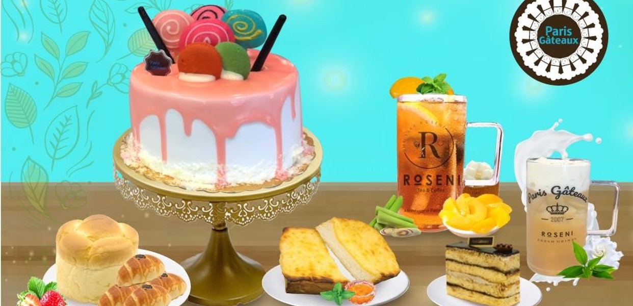 PARIS GATEAUX VỚI NHỮNG CHIẾC BÁNH KEM TƯƠI THƠM NGON HẤP DẪN