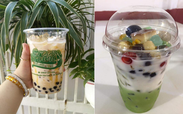 Trà Sữa Green & Brown