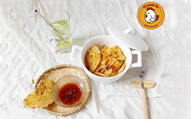 Gà Ham Ăn - Cơm Cháy Khô Gà - Cư Xá Ngân Hàng