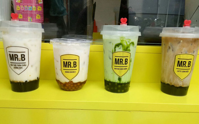 Mr.B - Sữa Tươi Trân Châu Đường Đen - Lò Siêu