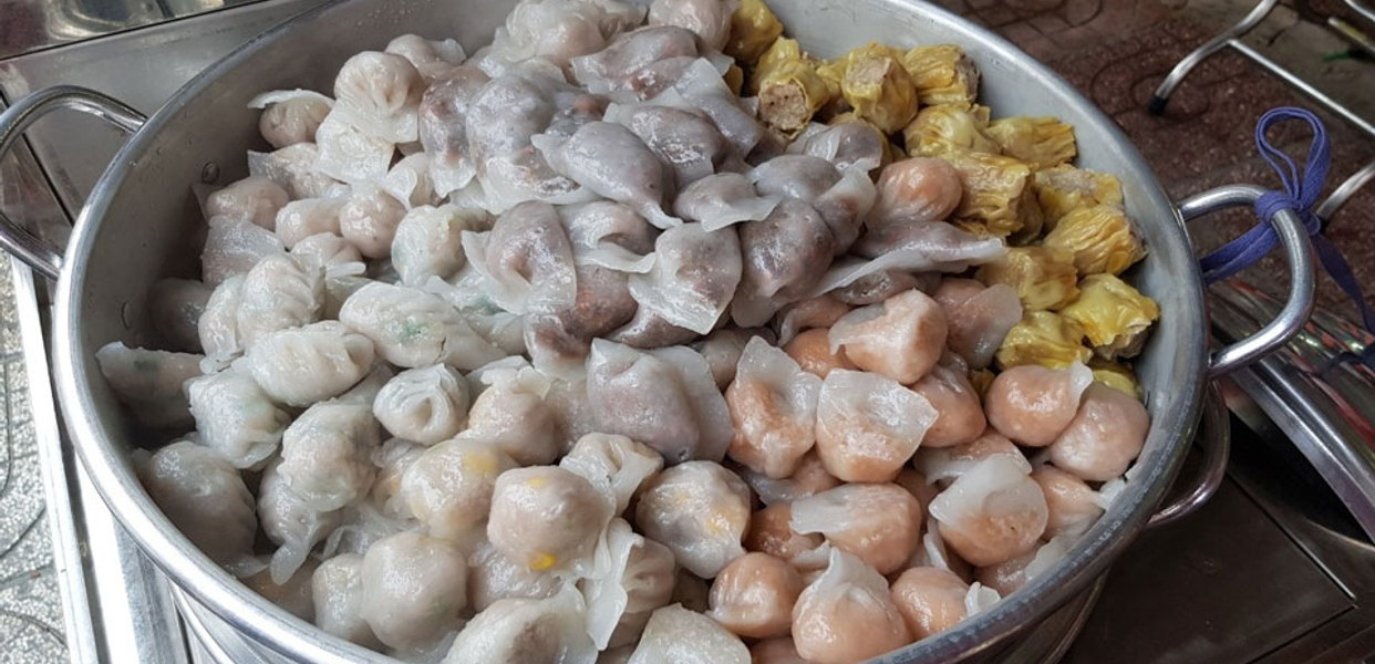 HÁ CẢO BÁNH BAO THƠM NGON NÓNG HỔI ĐƯỢC HẤP TẠI CHỖ