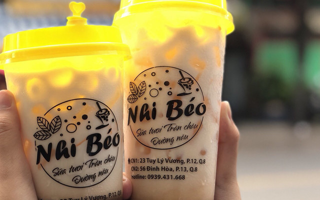 Sữa Tươi Trân Châu Đường Nâu Nhi Béo - Đinh Hòa