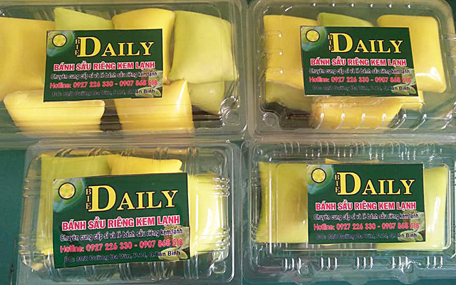 Biedaily - Bánh Sầu Riêng Kem Lạnh