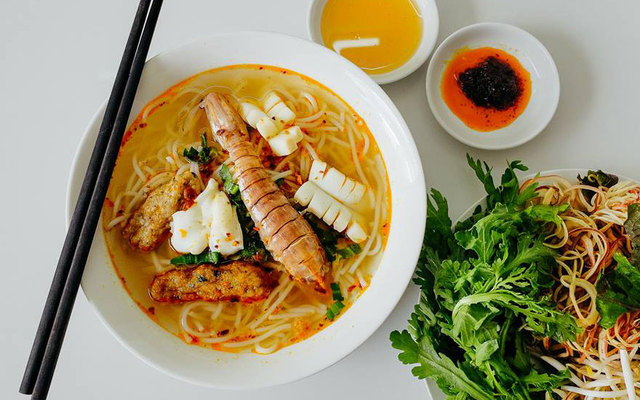 Quán 2 San - Bún Hải Sản