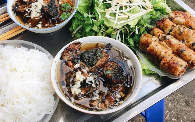 Bún Chả Thịt Xiên - Phúc Tân