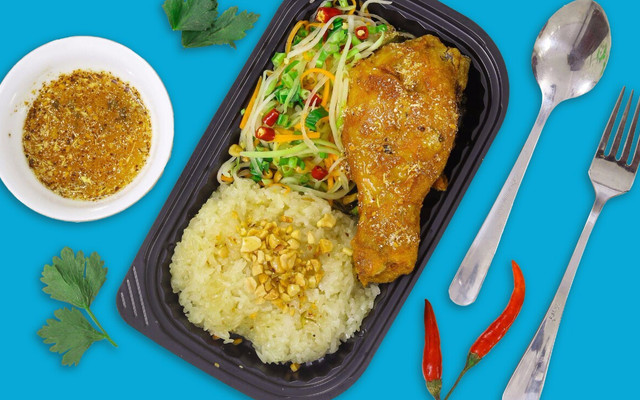 Xôi Gà Sốt Thái - Shop Online