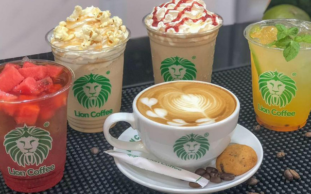 Lion Coffee & Ice Blended