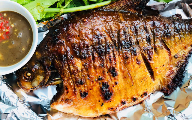 Cá Nướng Rau Rừng