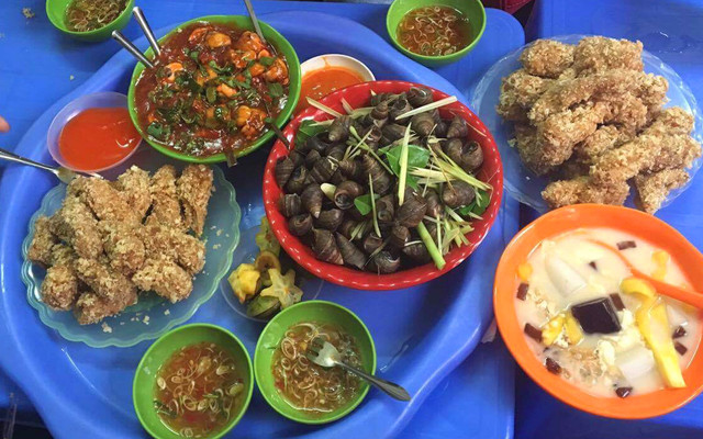 Hiếu Béo - Ốc, Ngao Hấp & Khoai Lang Lắc Phô Mai