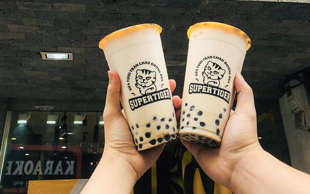 Super Tiger - Sữa Tươi Trân Châu Đường Đen - An Hưng