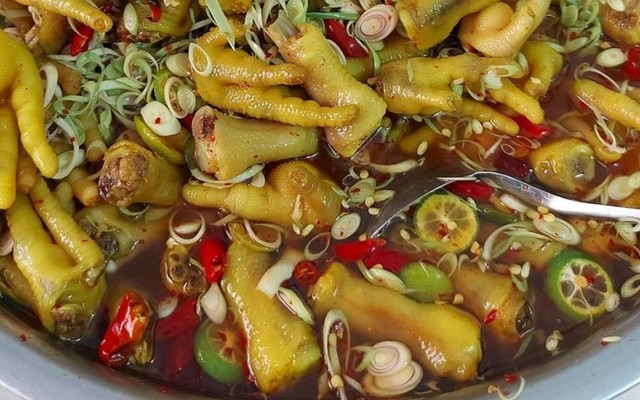 Bếp Nhà Mon - Chân Gà Sả Tắc - Ăn Vặt Online